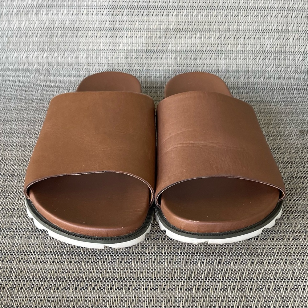 Sorel Roaming Decon Slide Sandal in Velvet Tan Size 8.5 - Picture 4 of 11